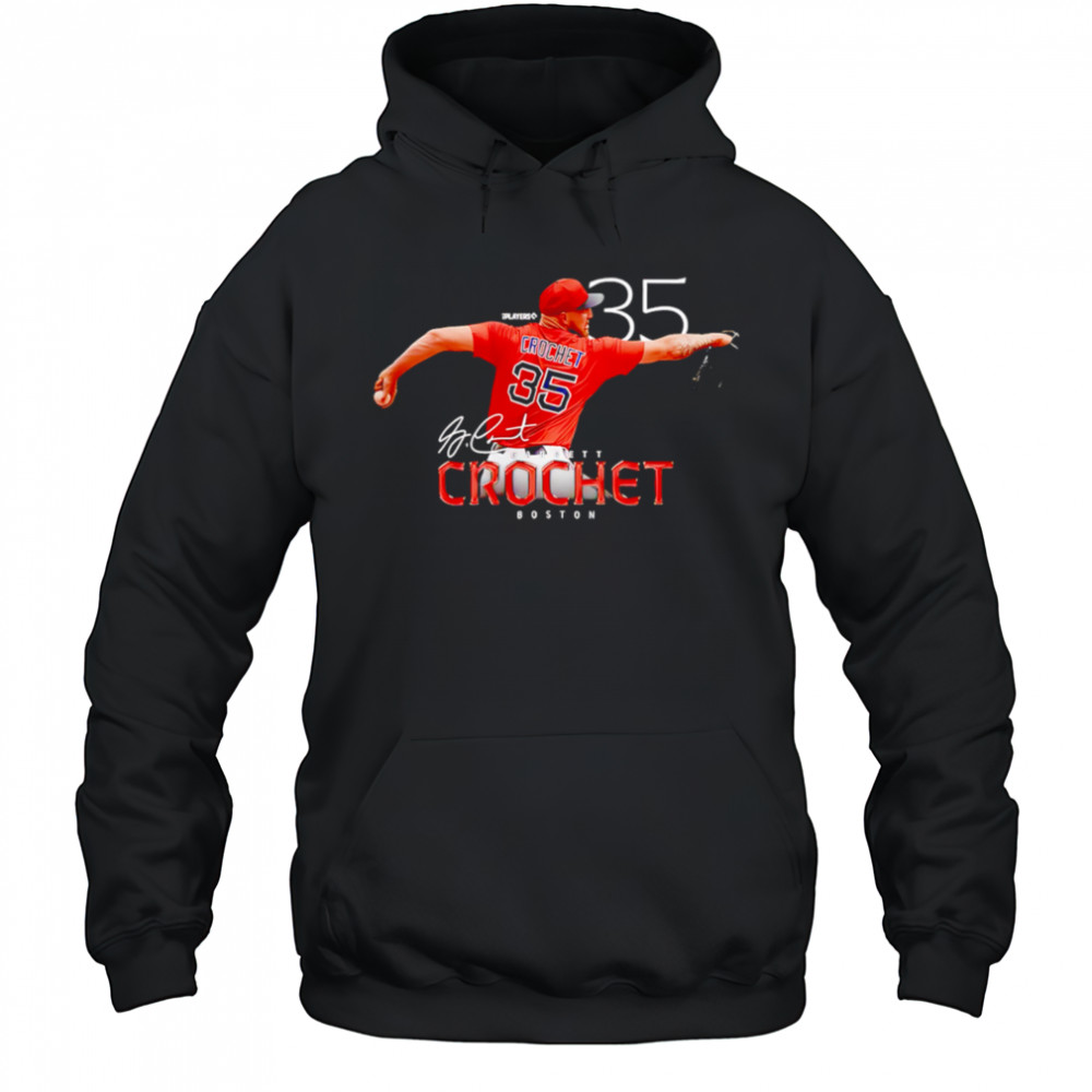 Garrett Crochet Boston Red Sox Signature shirt Hoodie