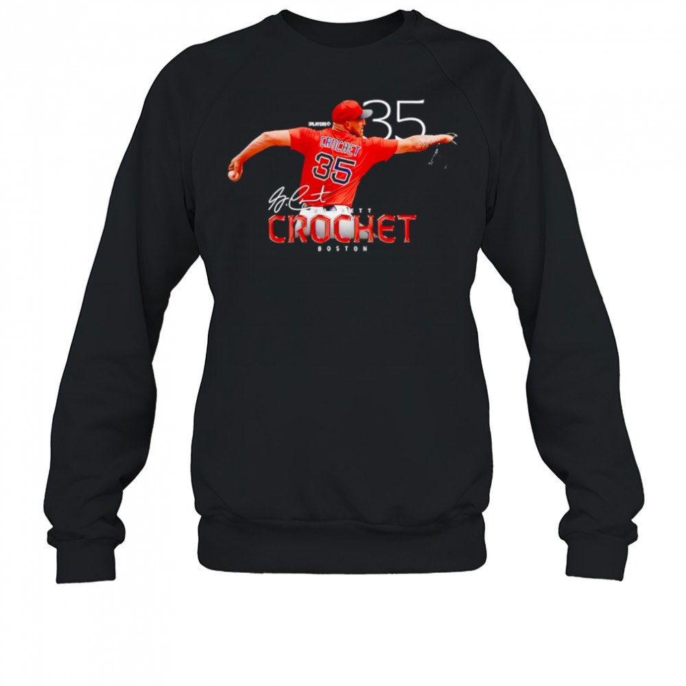 Garrett Crochet Boston Red Sox Signature shirt Sweatshirt