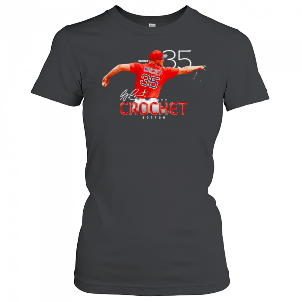 Garrett Crochet Boston Red Sox Signature shirt Women's T-shirt