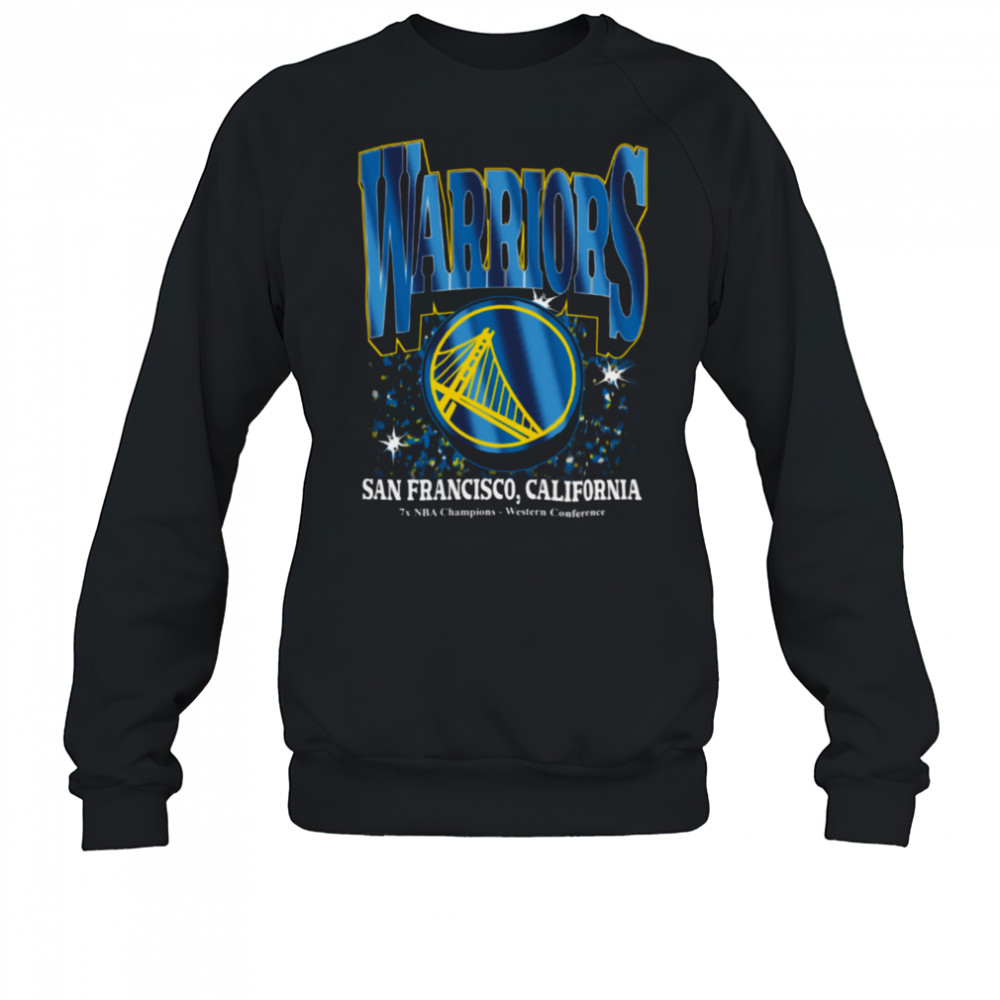 Golden State Warriors Champion Flashbulb ’47 Foundation T Shirt Sweatshirt