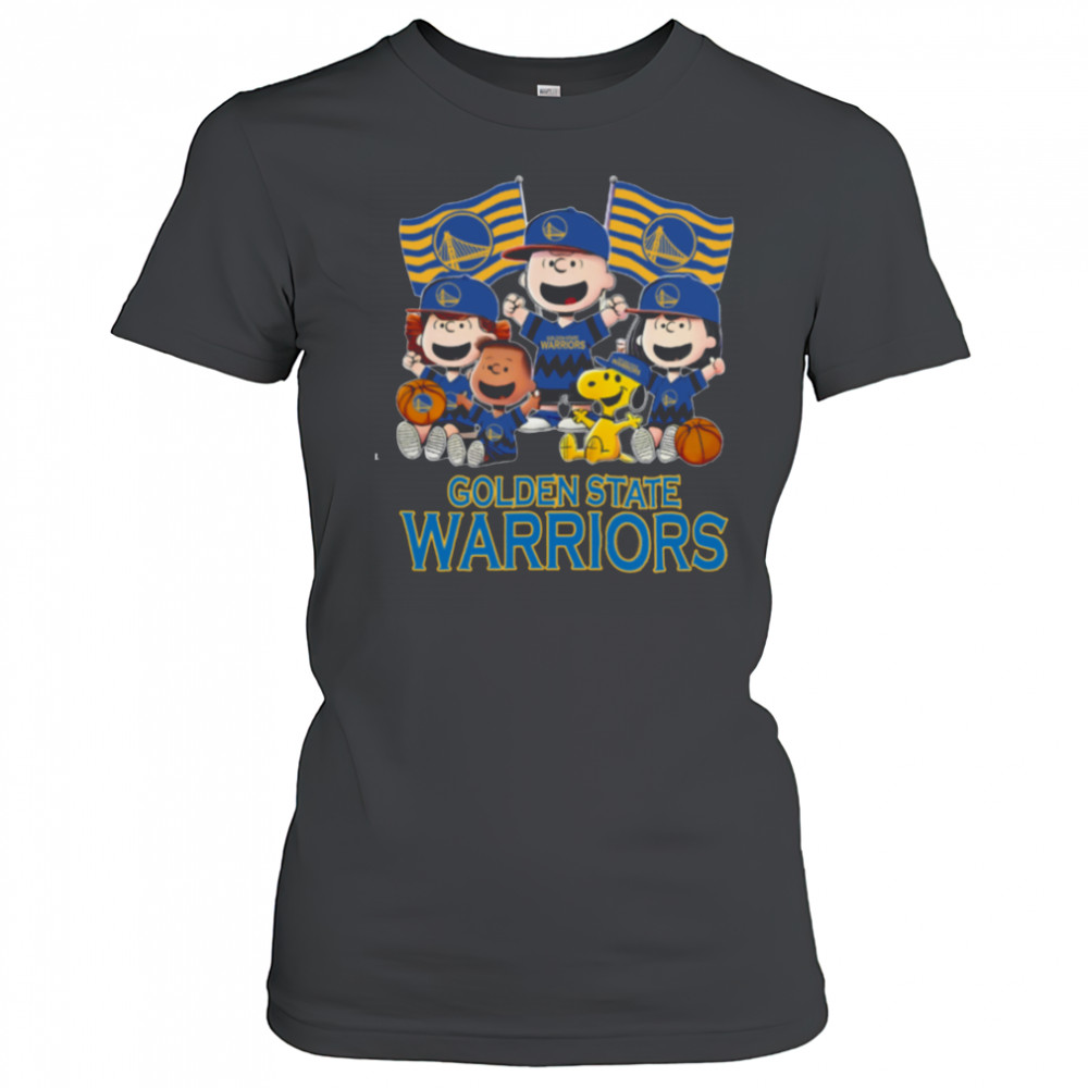 Golden State Warriors Snoopy And Friends T Shirt Women's T-shirt