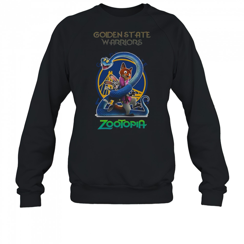 Golden State Warriors Zootopia 2 T-Shirt Sweatshirt