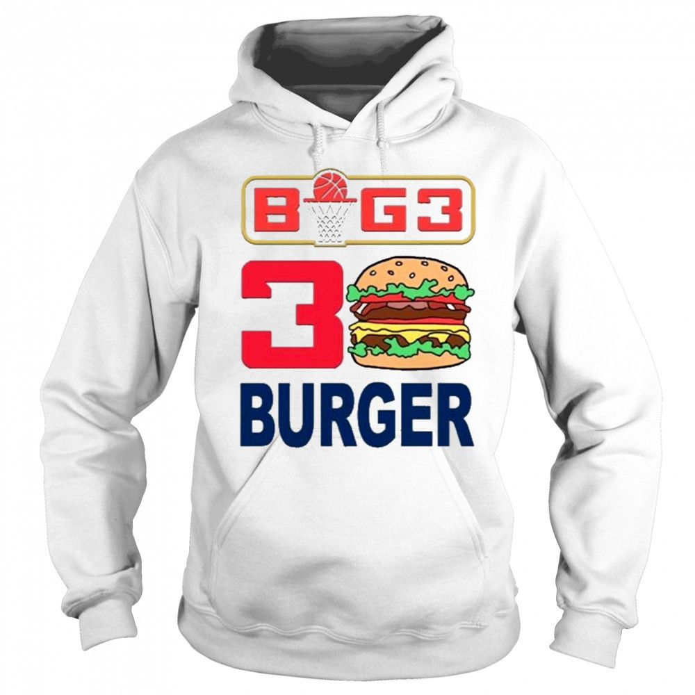 Ice Cube BIG3 A 30 Burger T-Shirt Sweatshirt