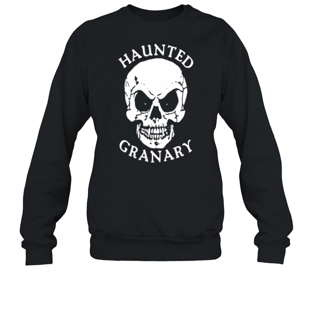 Iron fortress records haunted granary horror movie shirt Sweatshirt