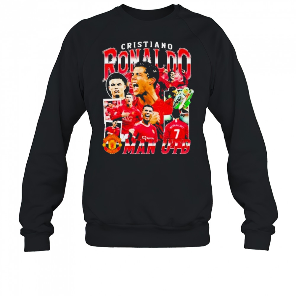 Ishowspeed Wearing 2025 Cristiano Ronaldo Man United Shirt Sweatshirt