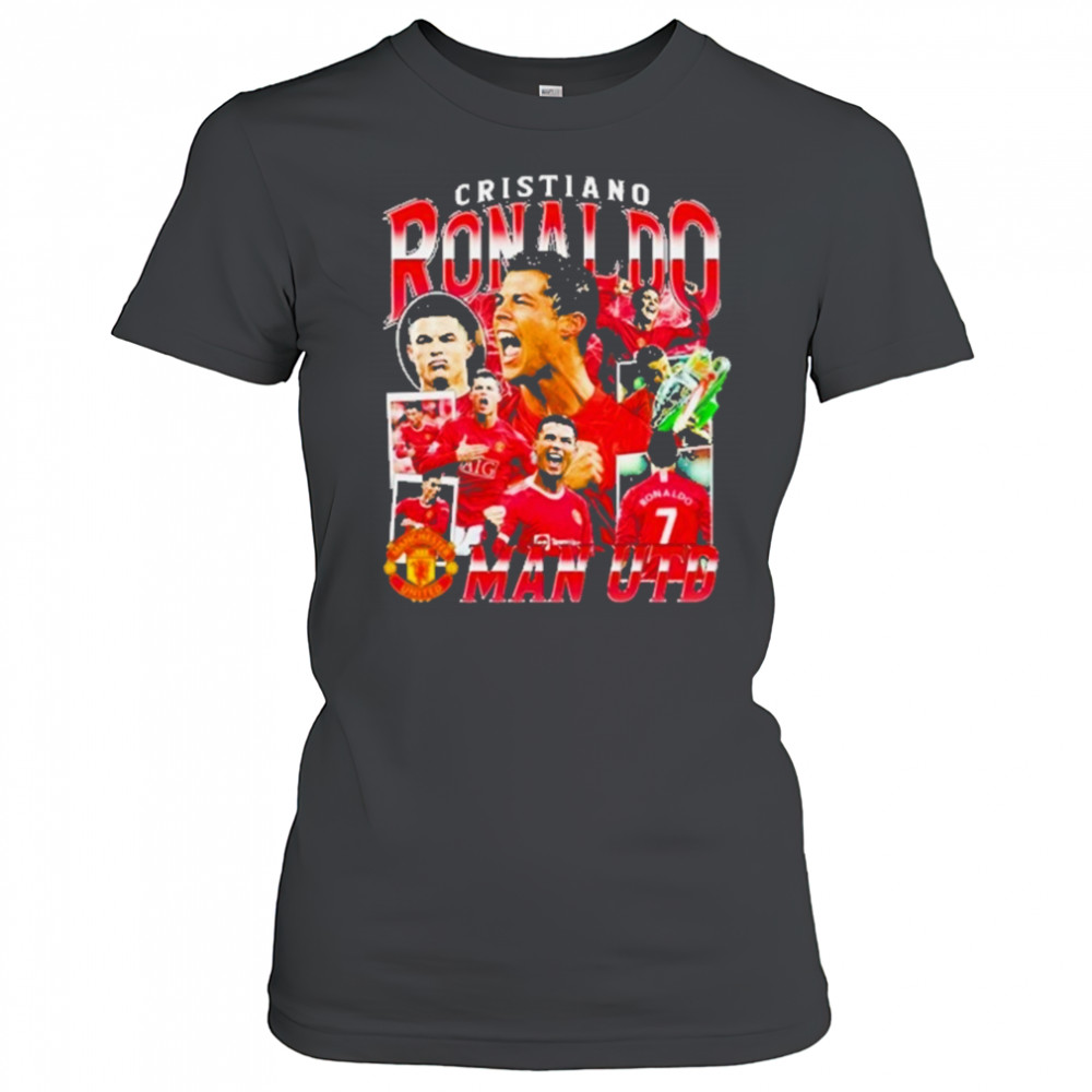 Ishowspeed Wearing 2025 Cristiano Ronaldo Man United Shirt Women's T-shirt