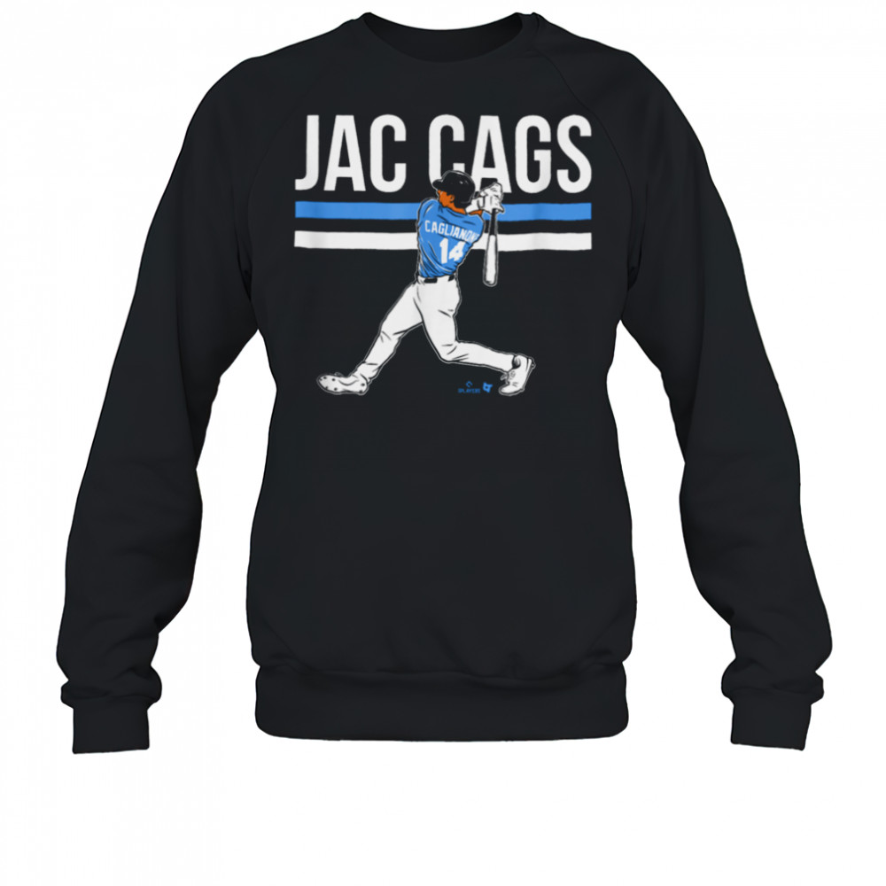 Jac Caglianone Slugger Swing Kansas City Baseball T Shirt Sweatshirt