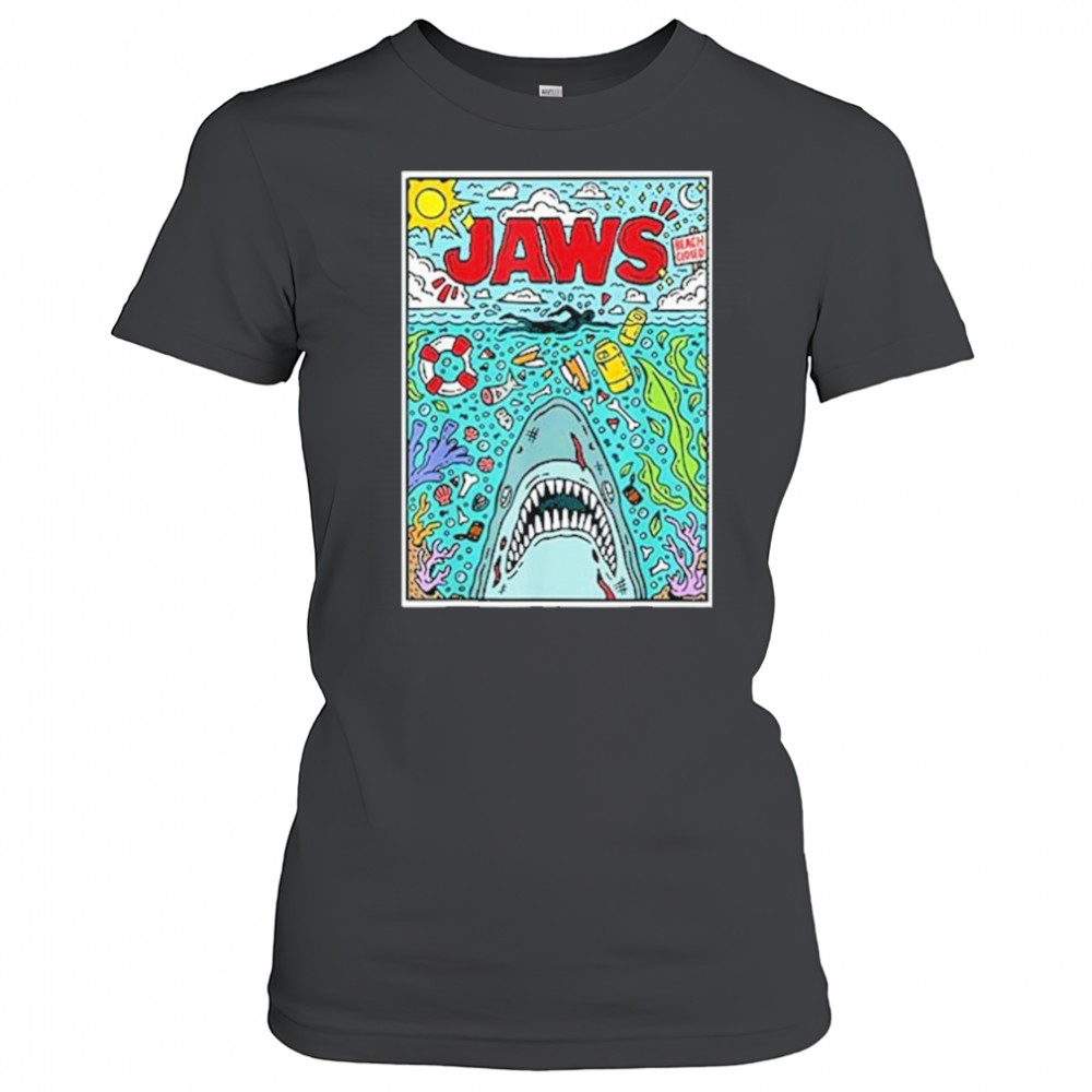 Jaws 50th Anniversary Poster Comic Chaos T-Shirt Women's T-shirt