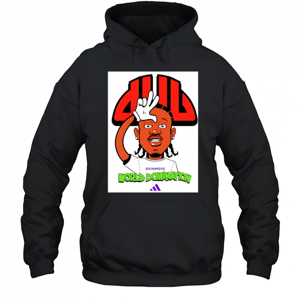 Jdub World Domination grinmore shirt Hoodie