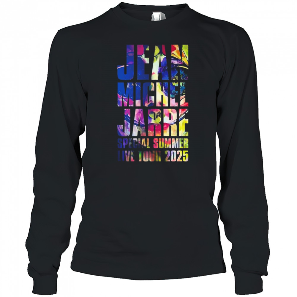 Jean-Michel Jarre Special Summer Live Tour 2025 Shirt Long Sleeved