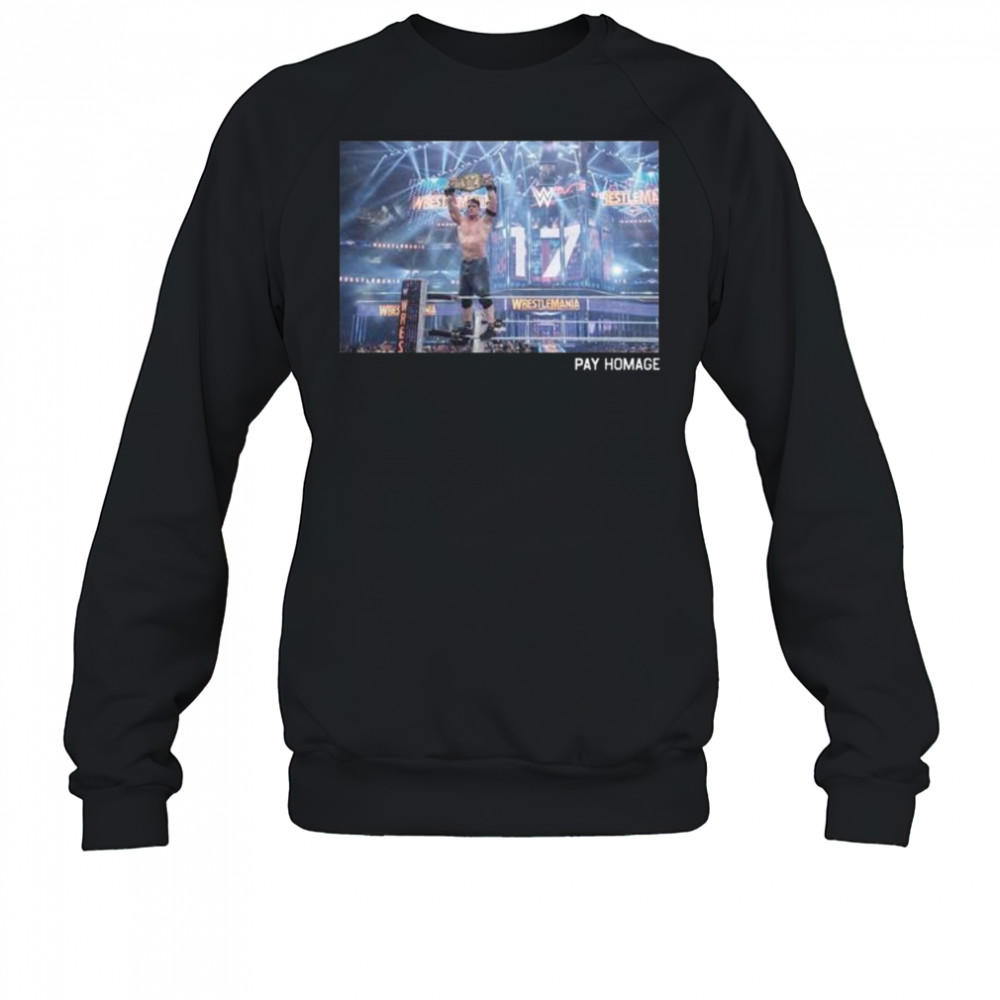 John Cena Pay Homage Shirt Sweatshirt