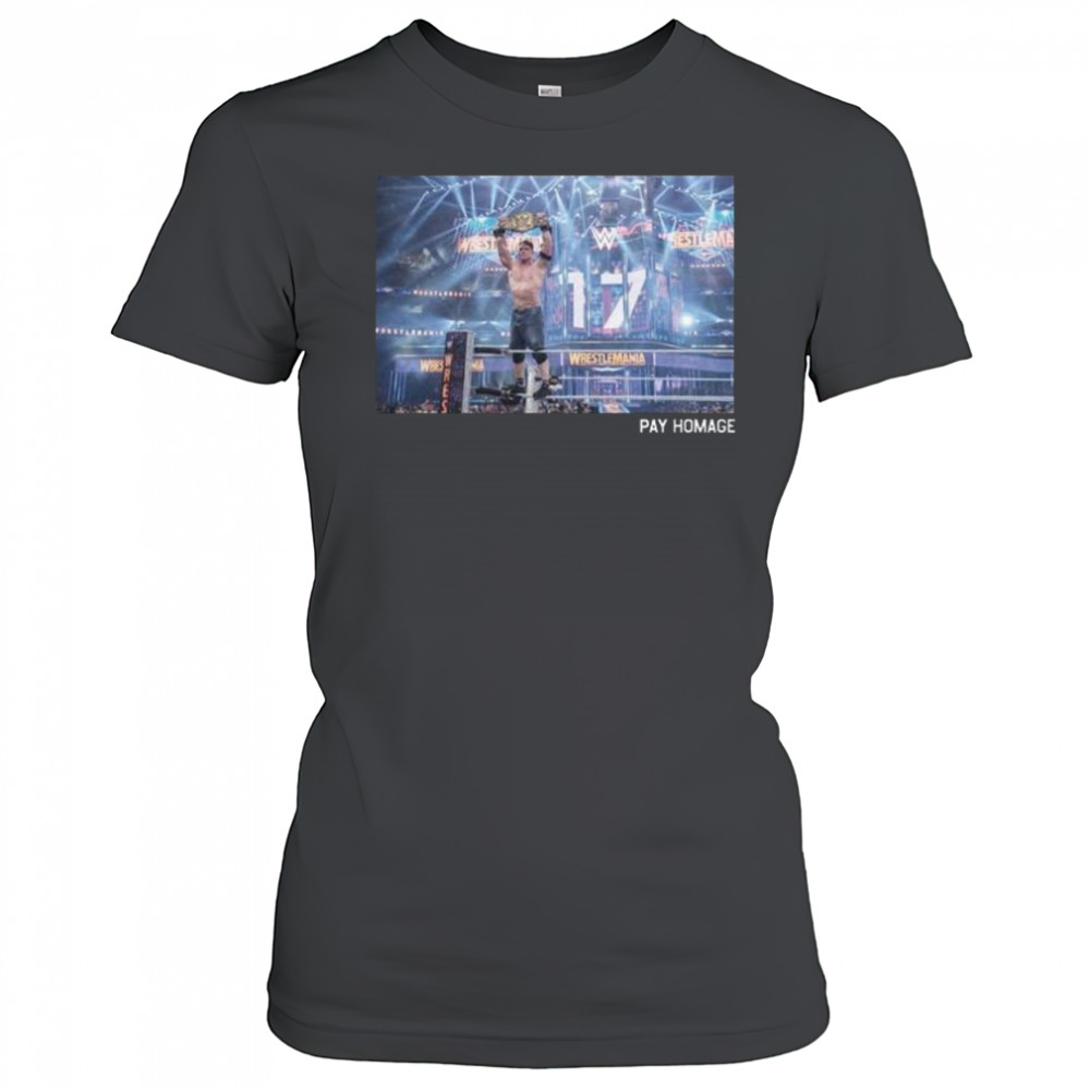 John Cena Pay Homage Shirt Women's T-shirt