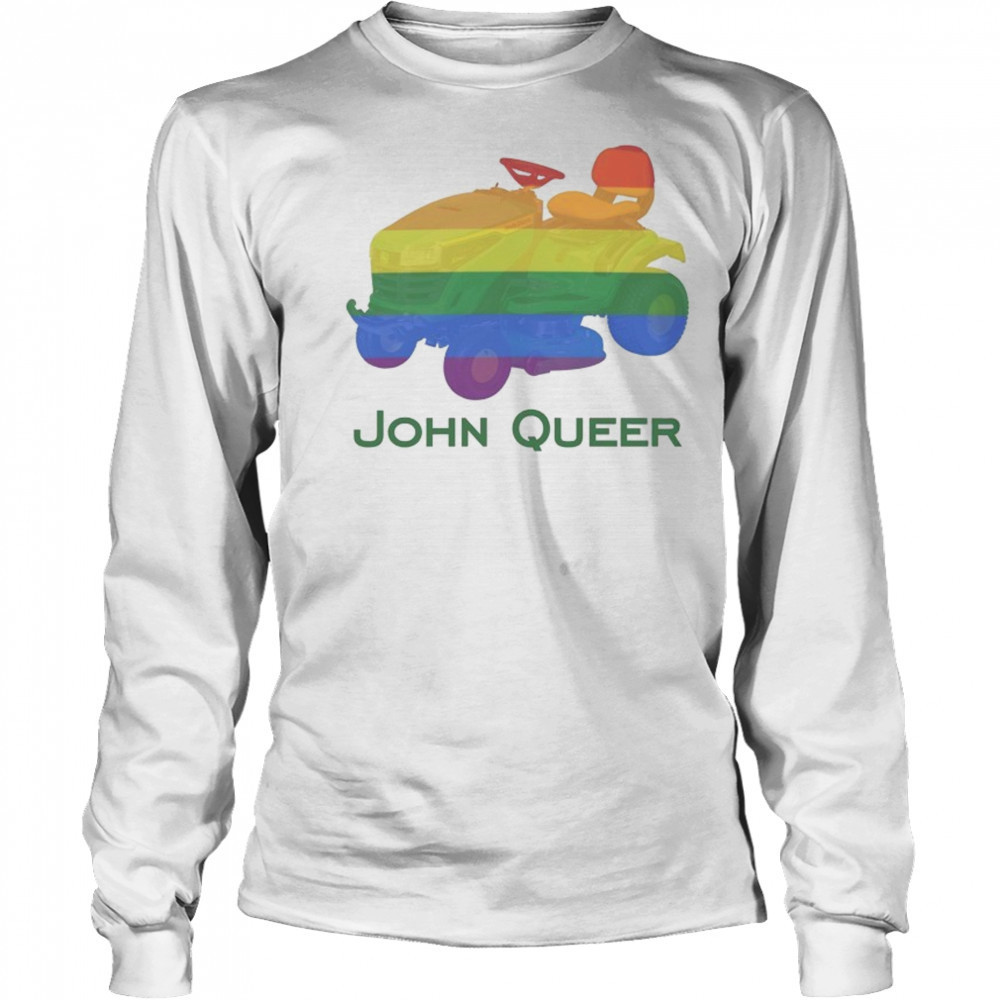 John Queer Pride T-shirt Long Sleeved