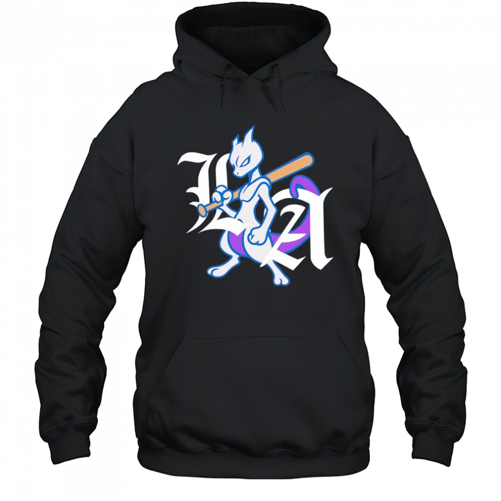 LA Dodgers x Mewtwo logo shirt Hoodie