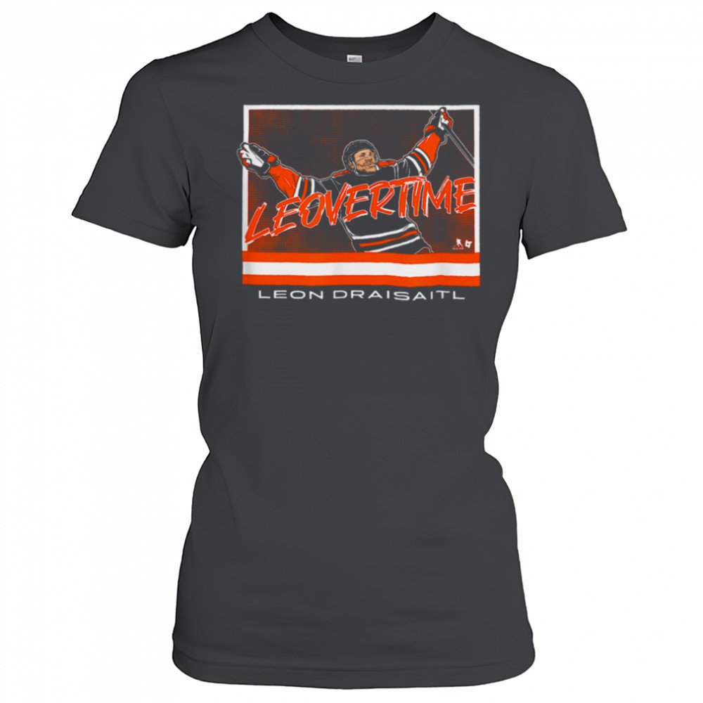 Leon Draisaitl Leovertime Edmonton Hockey T Shirt Women's T-shirt