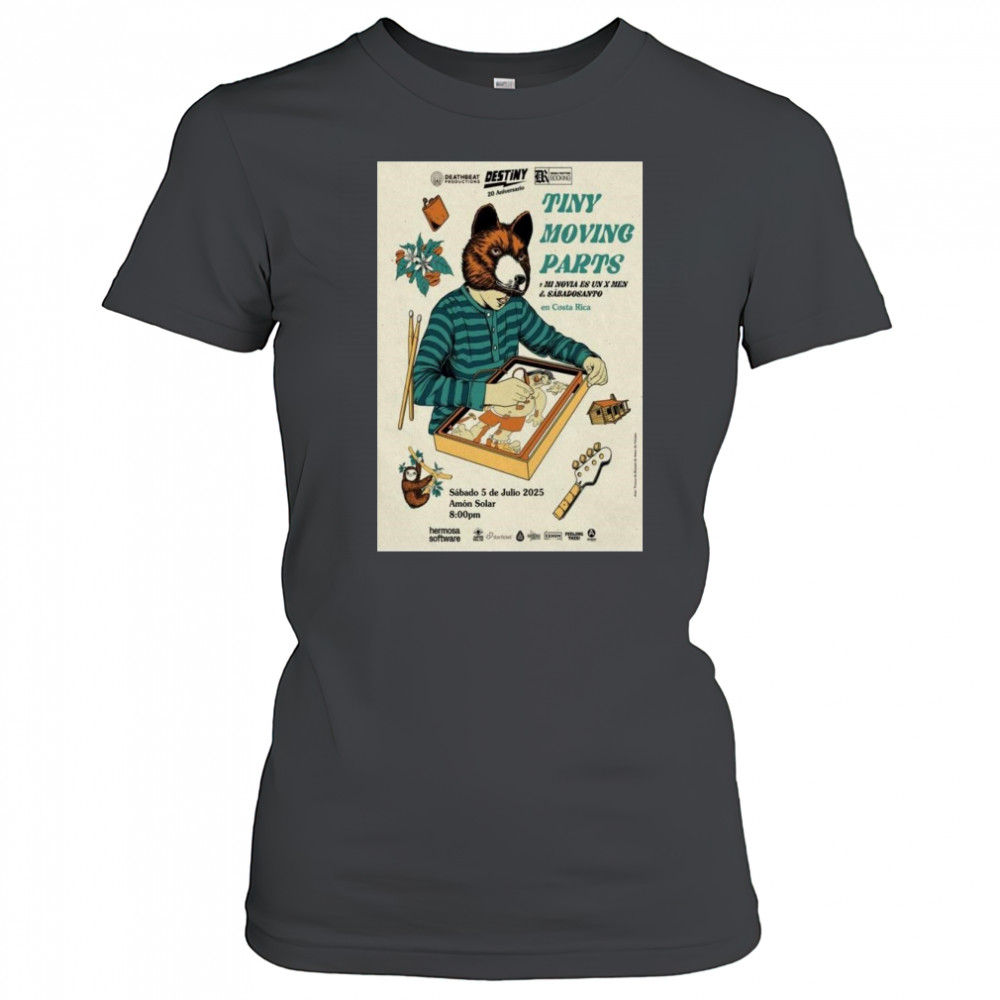 Limited Tiny Moving Parts 2025 Hermosa Software Poster Tour Shirt Women's T-shirt