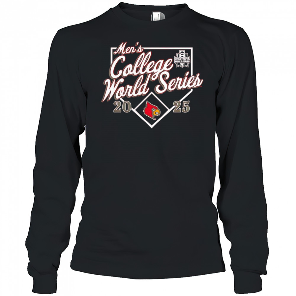 Louisville Cardinals 2025 NCAA Baseball World Series Bullpen Ace shirt Long Sleeved