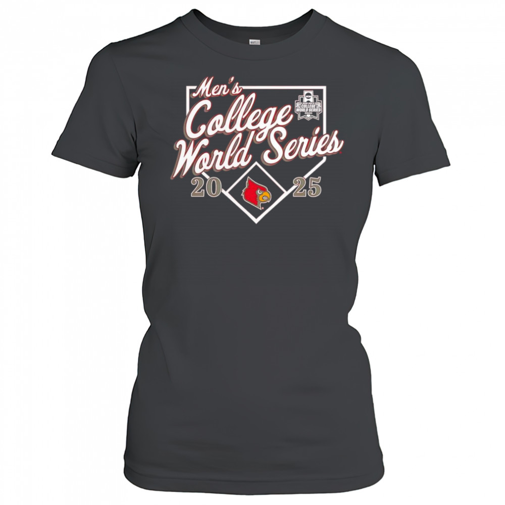Louisville Cardinals 2025 NCAA Baseball World Series Bullpen Ace shirt Women's T-shirt
