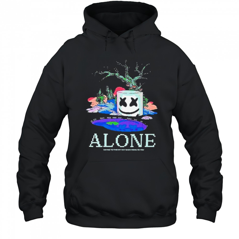 Marshmello Alone T-Shirt Hoodie