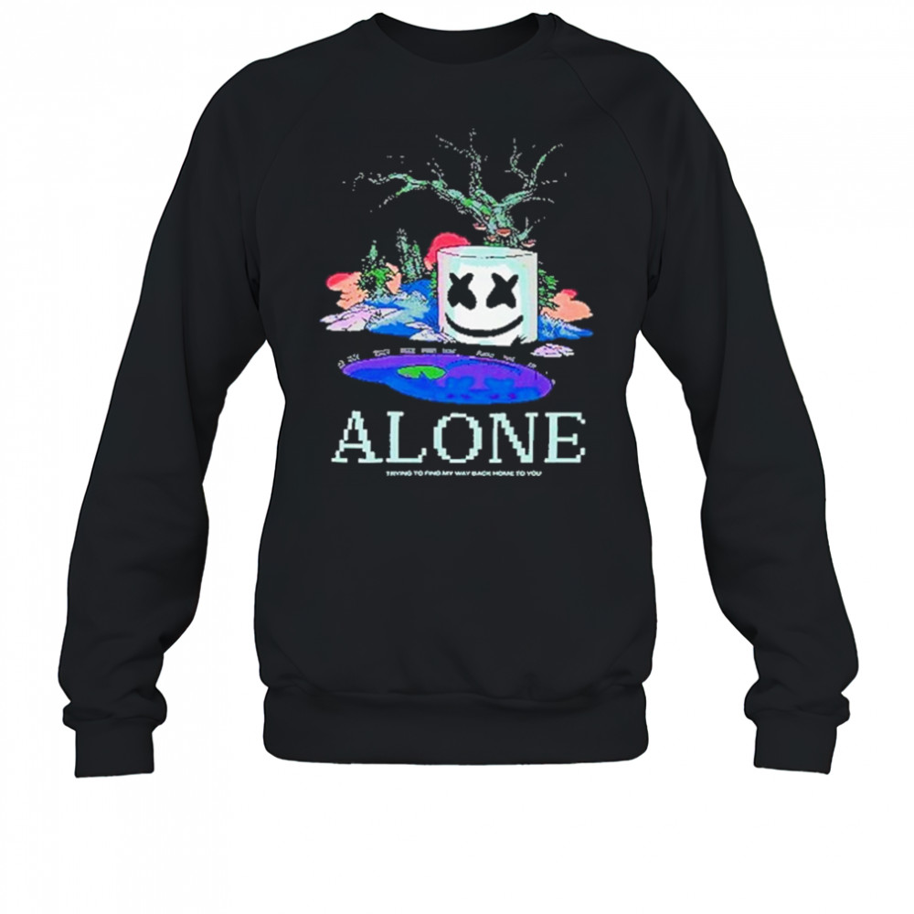 Marshmello Alone T-Shirt Sweatshirt