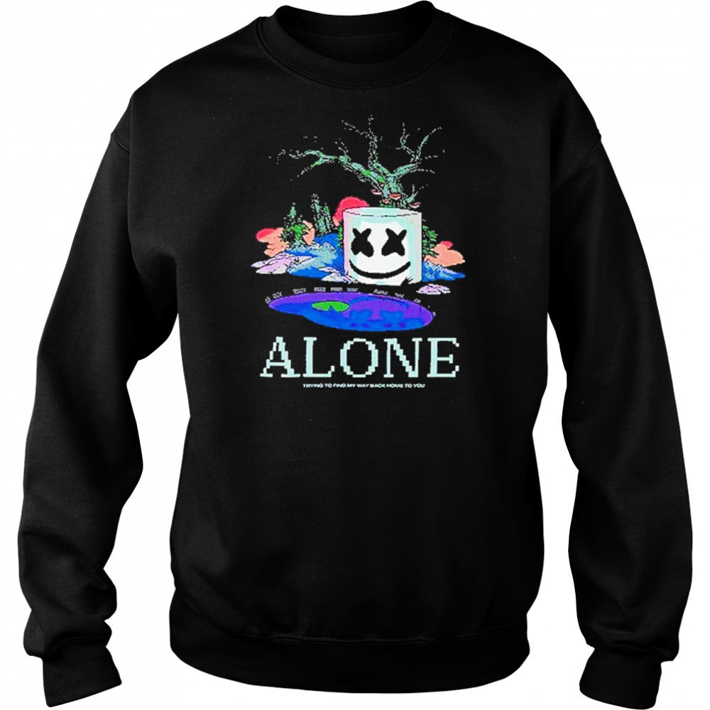 Marshmello Alone T-Shirt Hoodie
