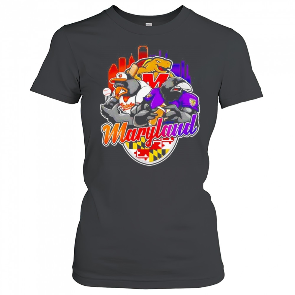 Maryland Sports Team Mascot 2025 Shirt Women's T-shirt