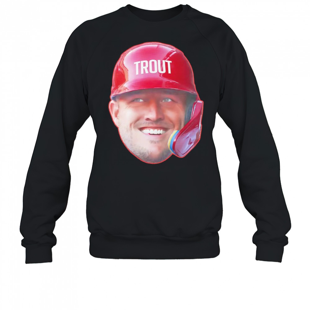 Mike Trout head in the game shirt Sweatshirt