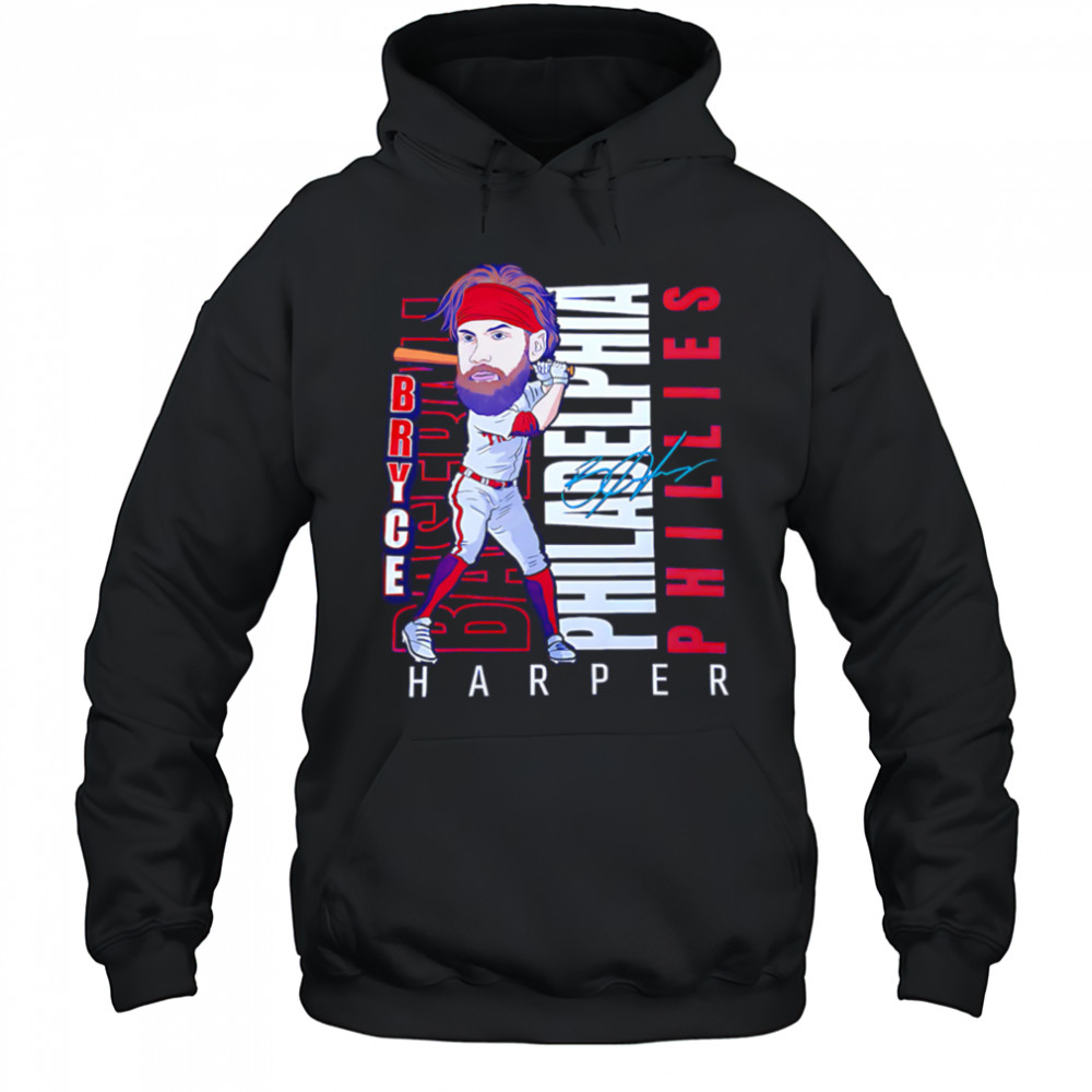 Mlb Philadelphia Phillies Bryce Harper 3 Remix Avatar Big Boys shirt Hoodie