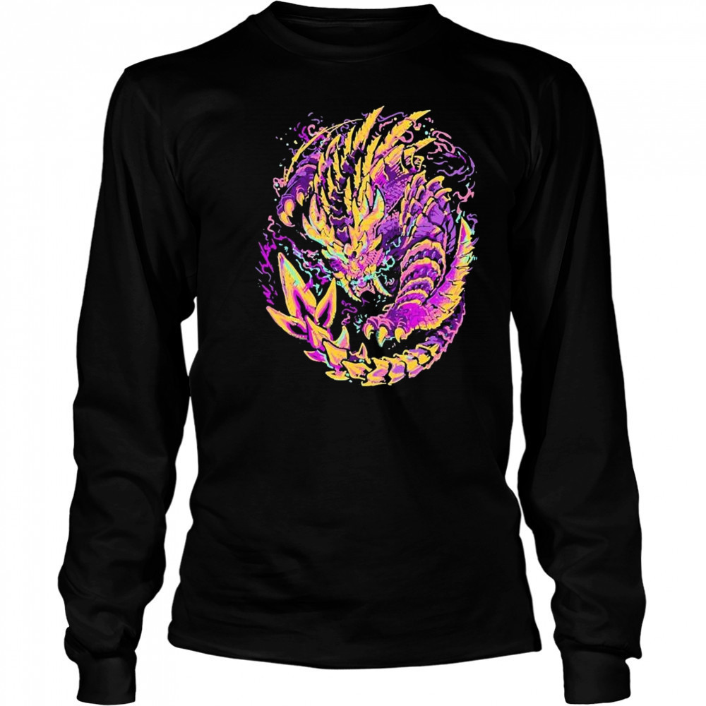 Monster Hunter Magnamalo T-shirt Long Sleeved