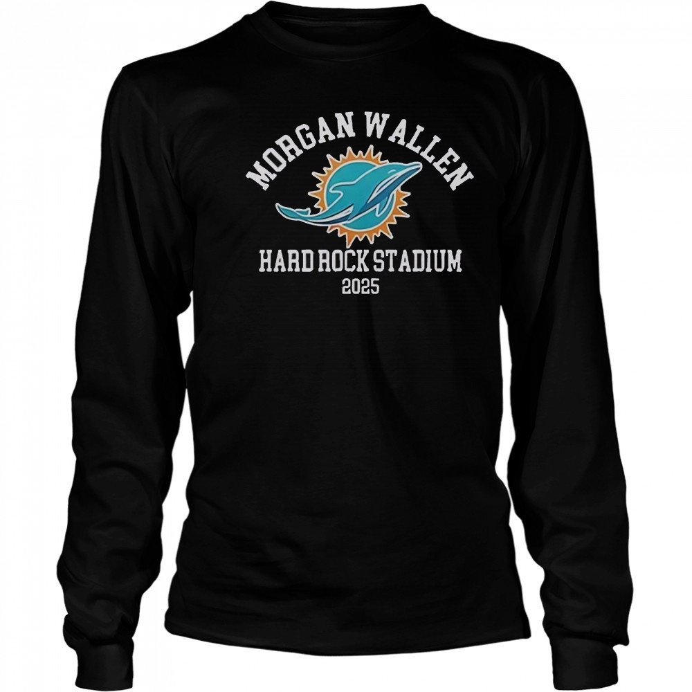 Morgan Wallen Miami Hard Rock Stadium 2025 T-Shirt Long Sleeved