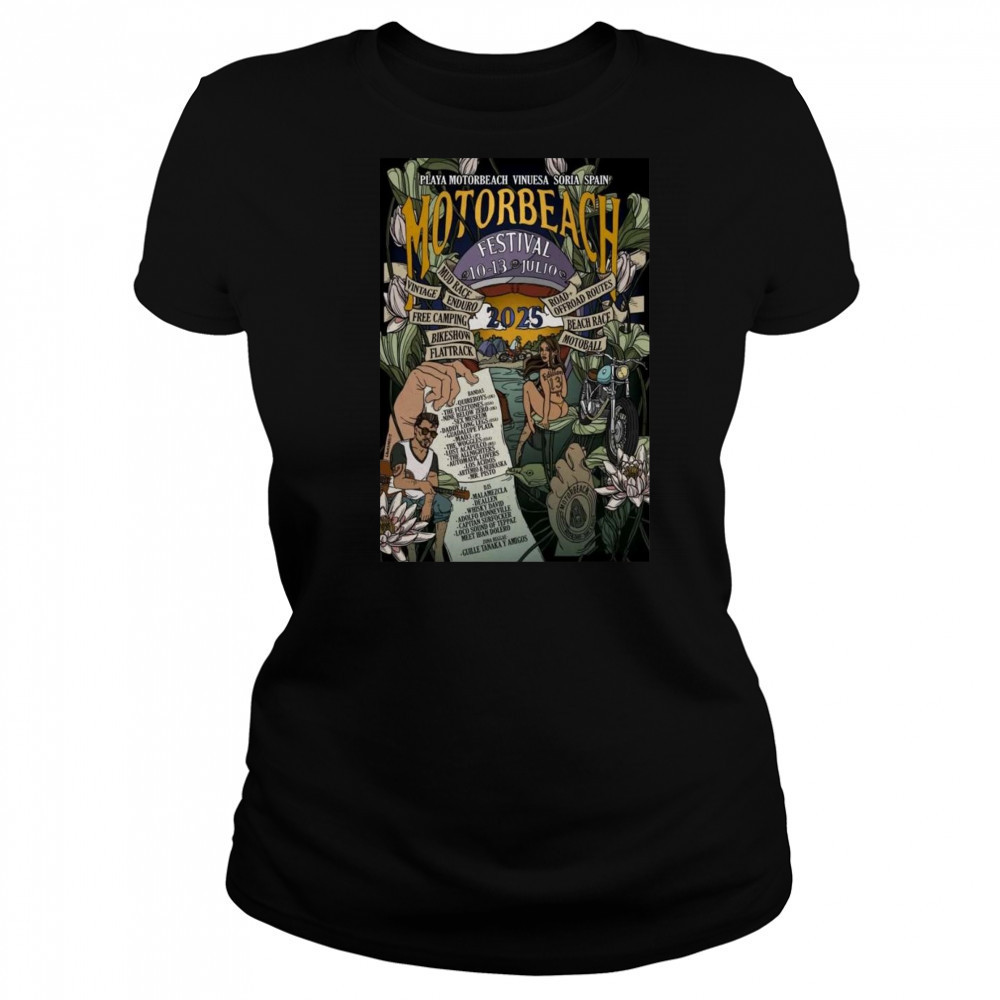 Motorbeach Festival Vinuesa Soria Spain July 10-13 2025 Shirt Women's T-shirt
