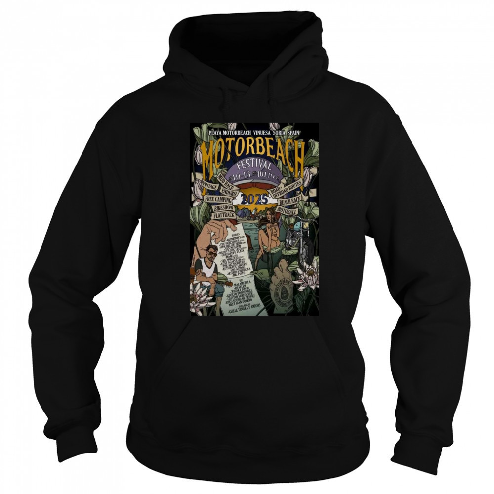 Motorbeach Festival Vinuesa Soria Spain July 10-13 2025 Shirt Sweatshirt