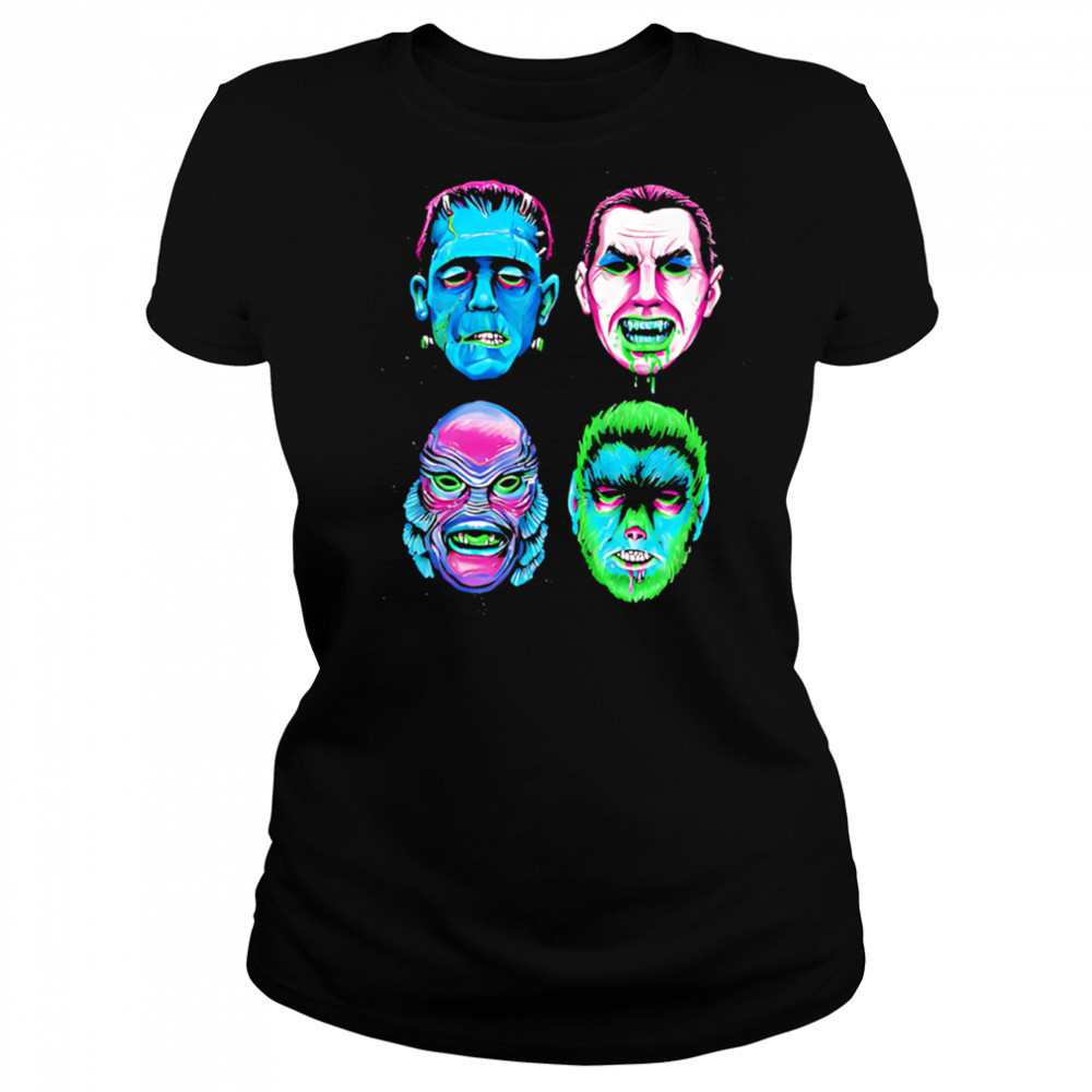 Neon Monster Masks shirt Women's T-shirt