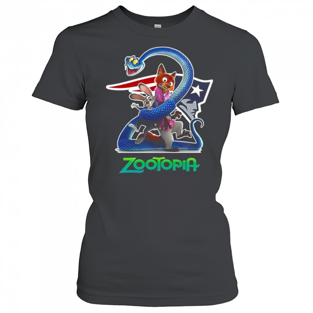 New England Patriots Zootopia 2 T-Shirt Women's T-shirt