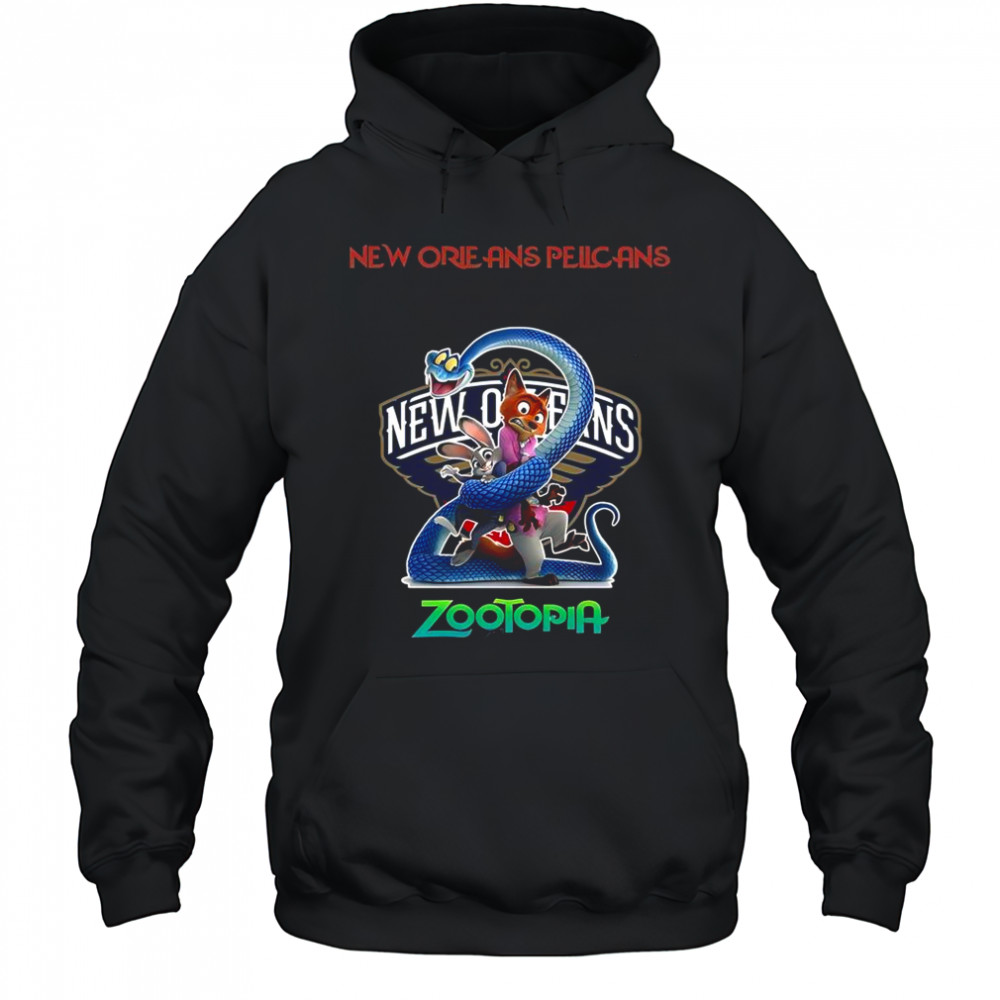 New Orleans Pelicans Zootopia 2 T-Shirt Hoodie