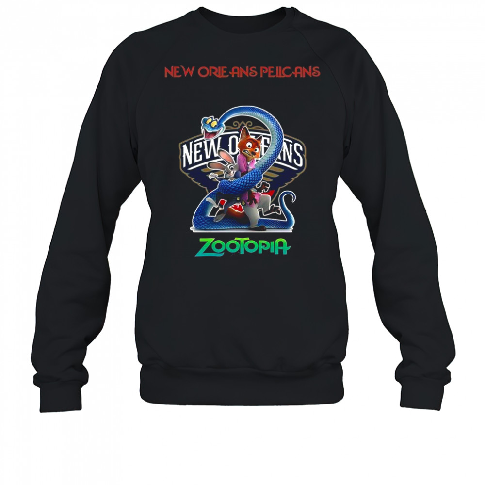 New Orleans Pelicans Zootopia 2 T-Shirt Sweatshirt