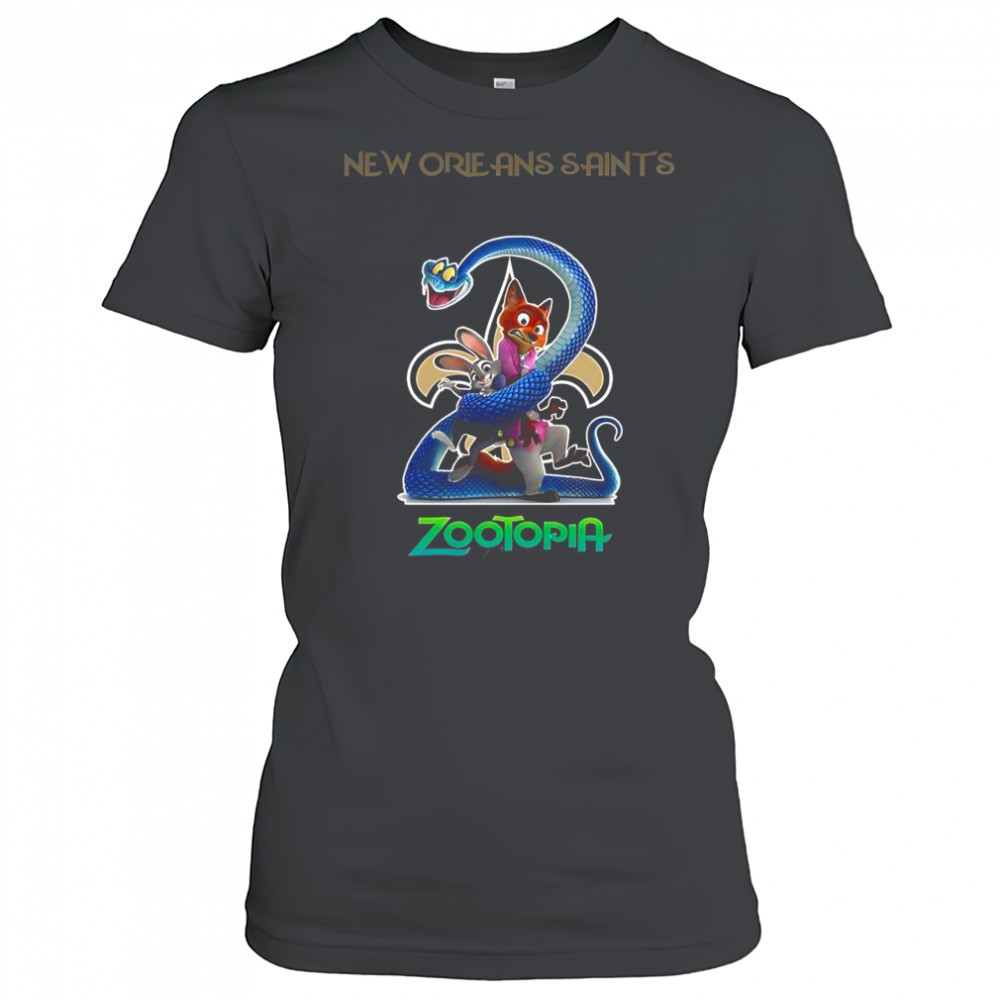 New Orleans Saints Zootopia 2 T-Shirt Women's T-shirt