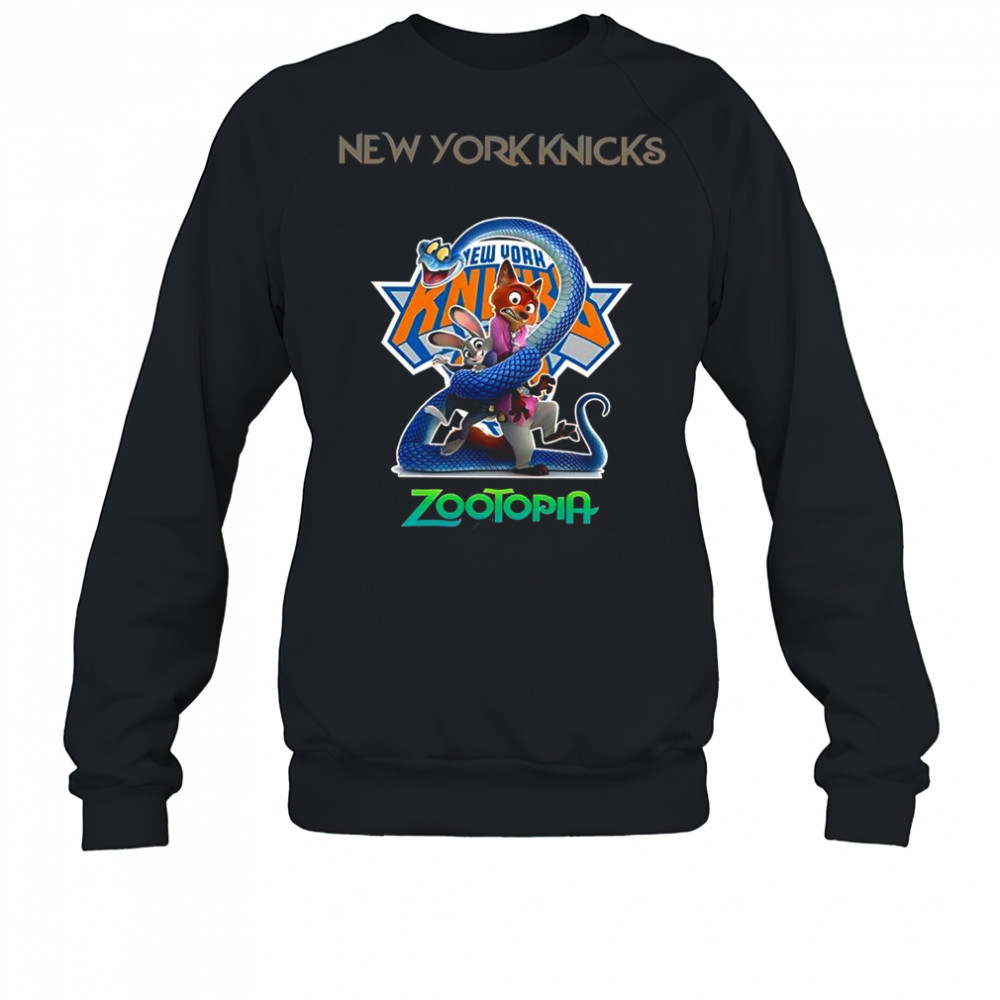 New York Knicks Zootopia 2 T-Shirt Sweatshirt