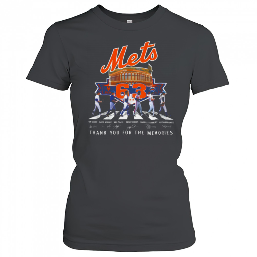 New York Mets 63rd Anniversary 1962 2025 Thank You For The Memories T Shirt Women's T-shirt