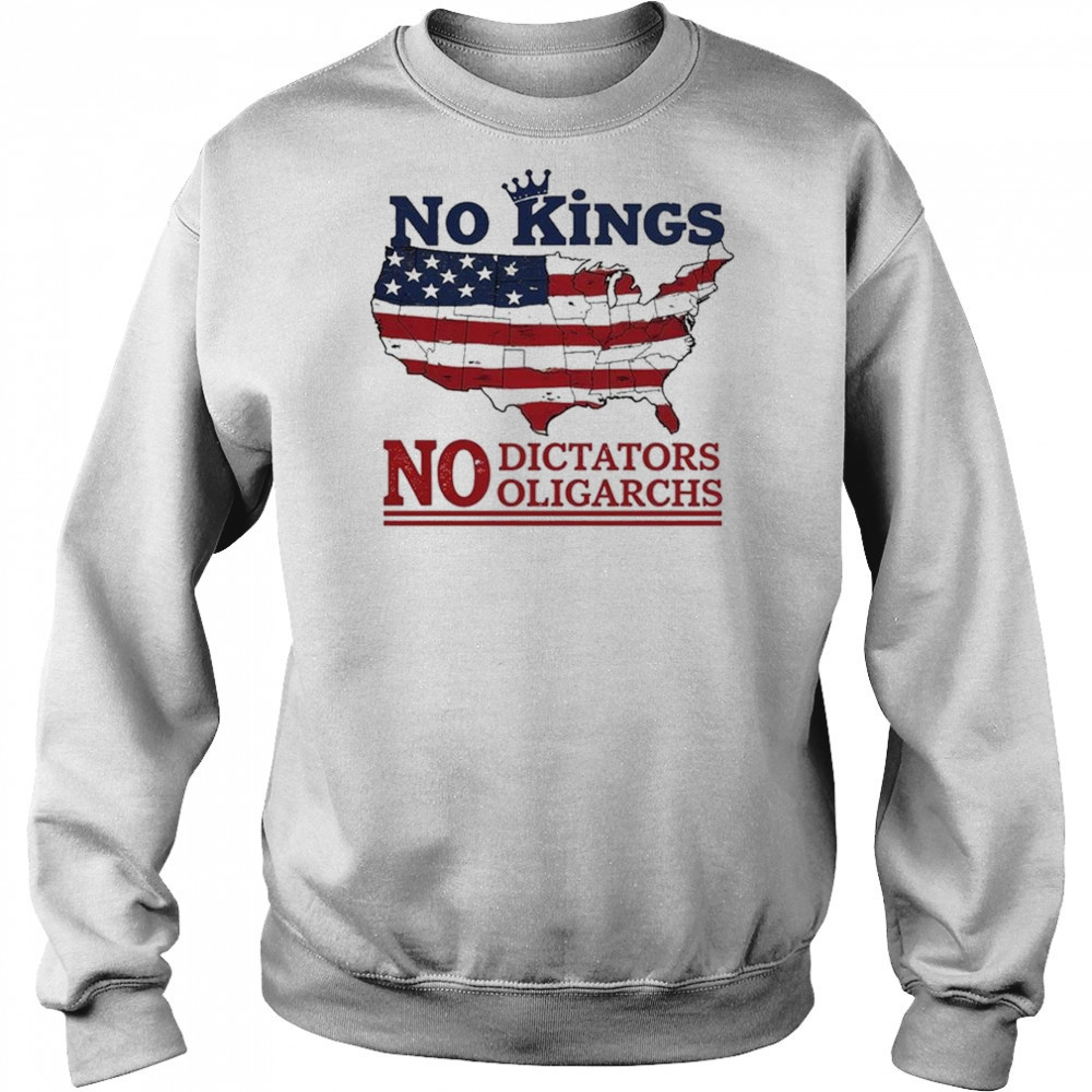 No Kings No Dictators Oligarchs 2025 T-Shirt Hoodie