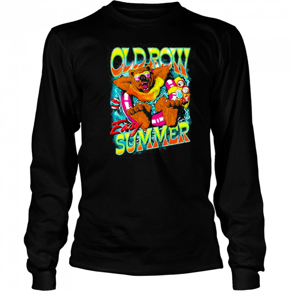 Old Row Easy Summer Pocket 2025 T-Shirt Long Sleeved