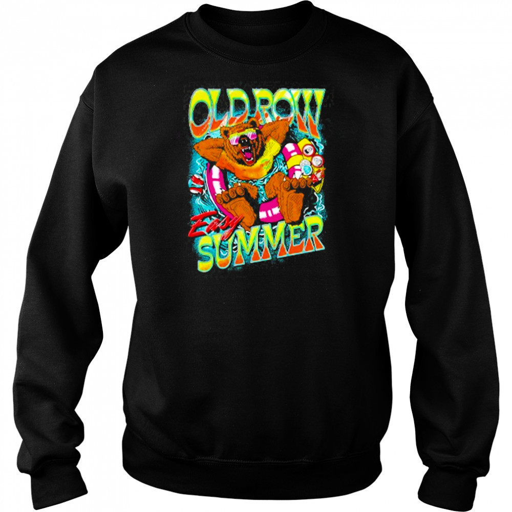Old Row Easy Summer Pocket 2025 T-Shirt Hoodie