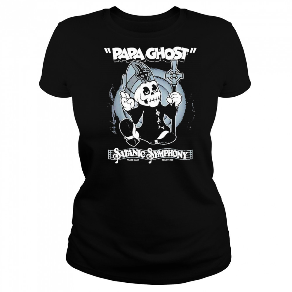 Papa Ghost Creepy Cute T-Shirt Women's T-shirt