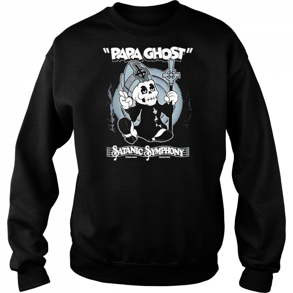 Papa Ghost Creepy Cute T-Shirt Hoodie