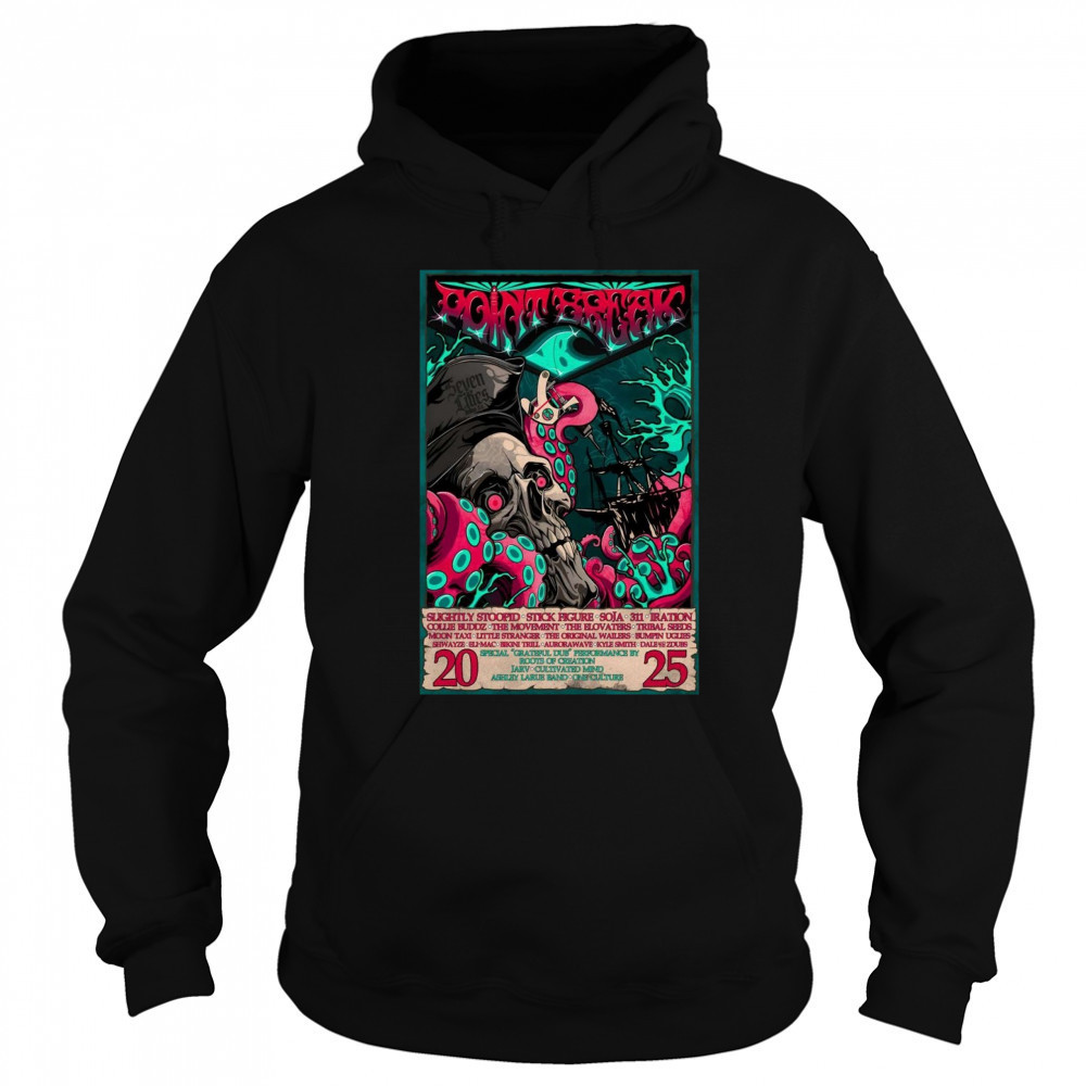 Point Break Festival Tour 2025 Poster T-Shirt Sweatshirt