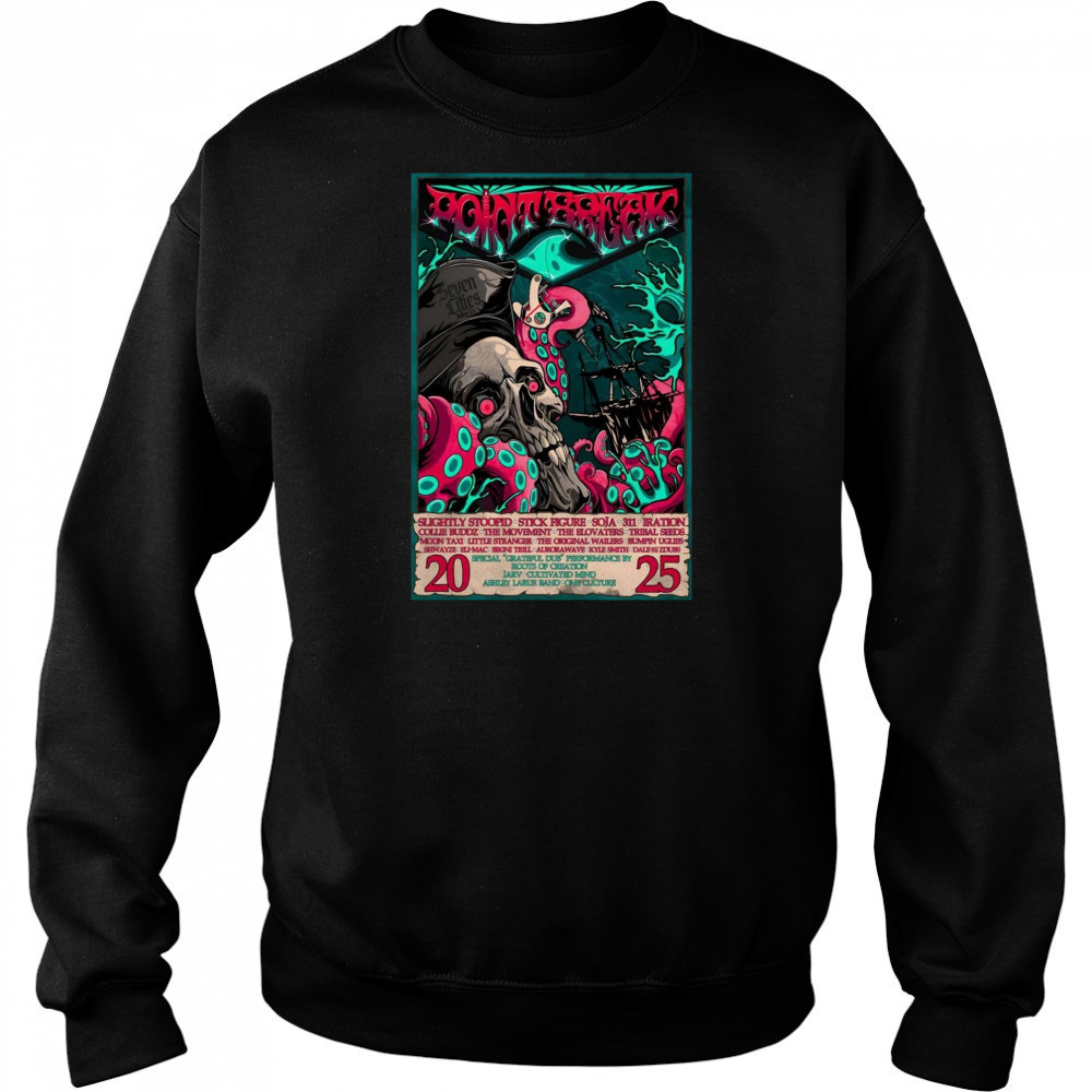 Point Break Festival Tour 2025 Poster T-Shirt Hoodie