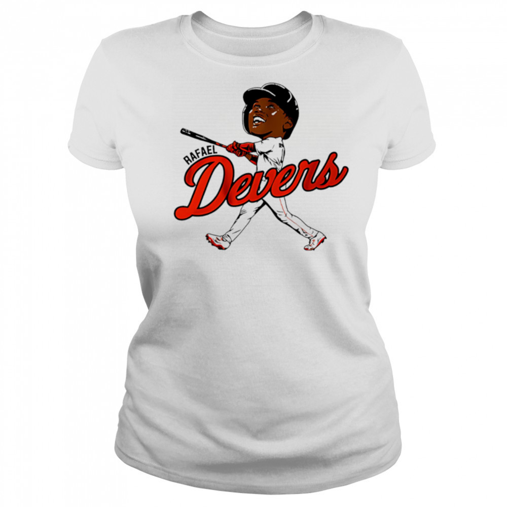 Rafael Devers San Francisco Caricature funny cartoon shirt Women's T-shirt