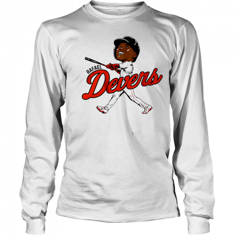 Rafael Devers San Francisco Caricature funny cartoon shirt Long Sleeved