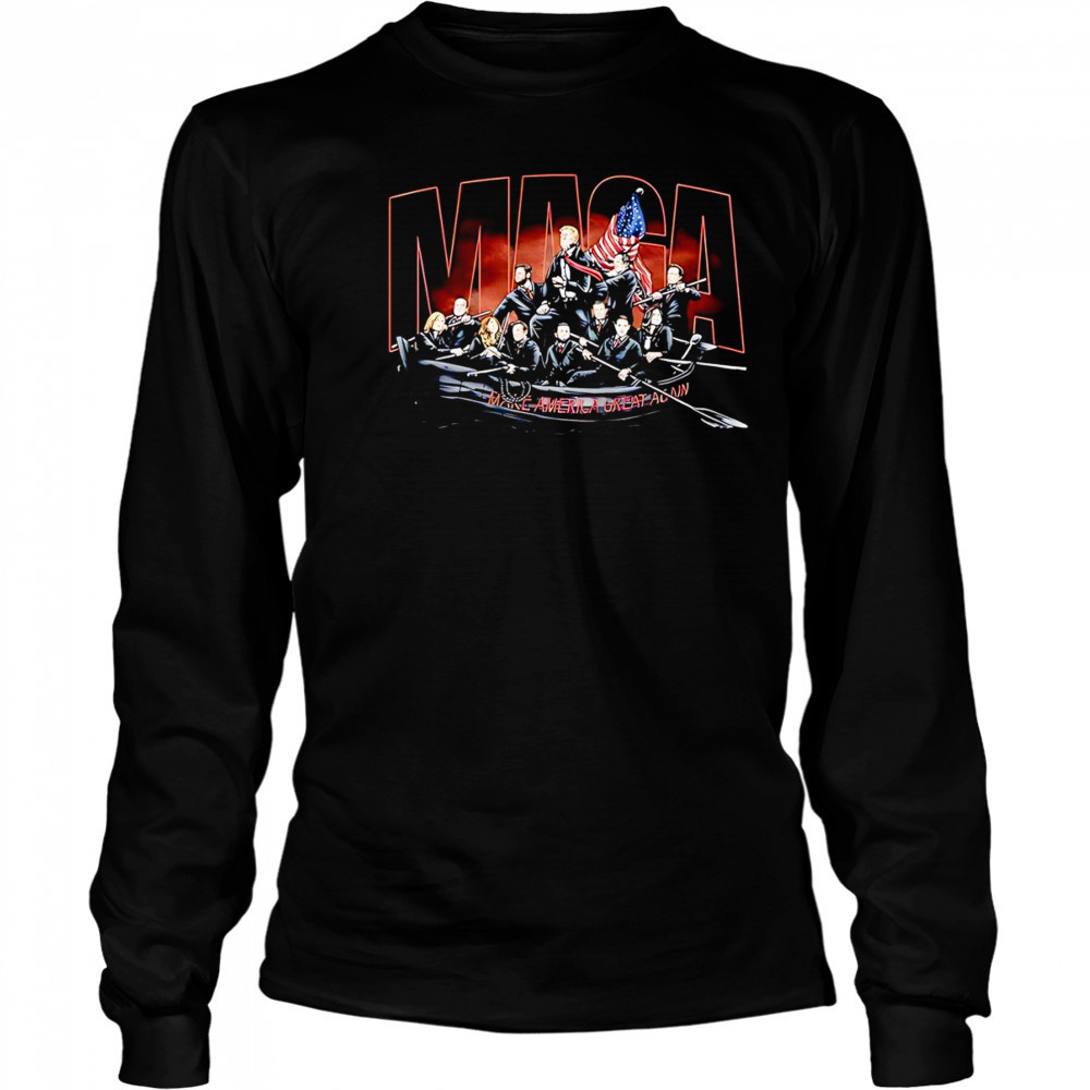 Revival Of A Nation Maga Make America Great Again graphic shirt Long Sleeved