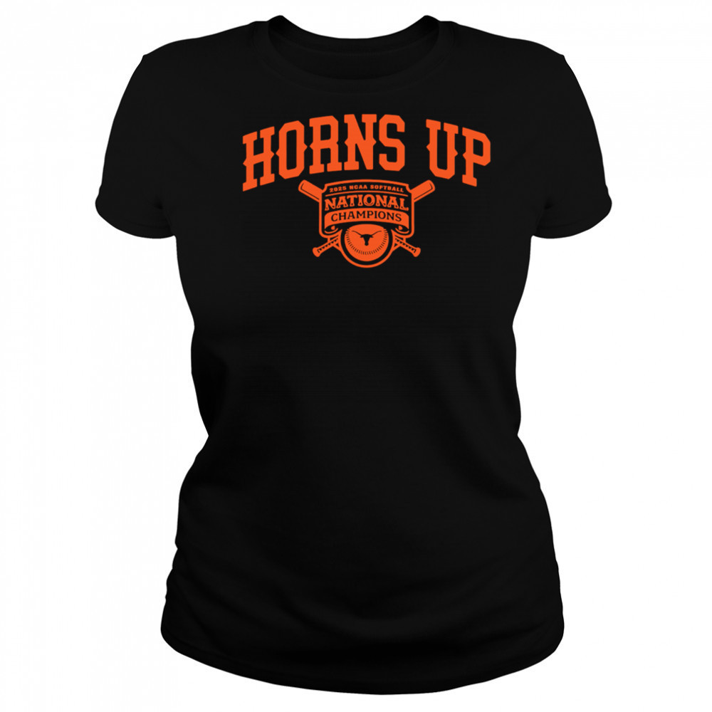 Texas Softball 2025 National Champions Horns Up Victory shirt Women's T-shirt